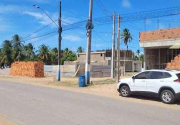 Terreno à venda, 306 m² por r$ 240.000,00 - patacho - porto de pedras/al