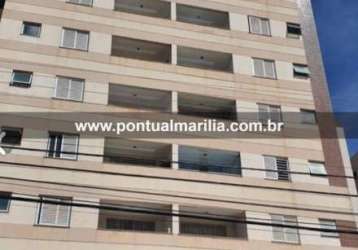 Apartamento à venda em marília no edifício manhattan