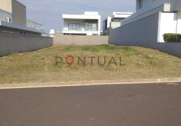 Terreno em condomínio à venda em marília-sp, condomínio terras da fazenda 360m² de área