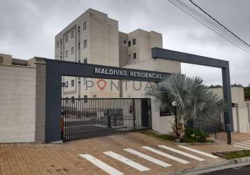 Apartamento para locação em marília-sp no jd nazareth: 2 quartos, sala, banheiro, 1 vaga. agende sua visita!