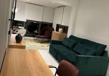 Apartamento com 65 metros 1 dormitorio totalmente mobiliado proxmo ao metro fradique coutinho