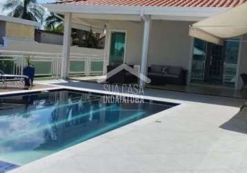 Linda chácara com 4 suítes, piscina - condomínio terras de itaici - indaiatuba/sp