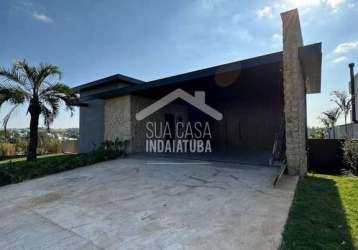 Linda casa nova condomínio reserva petrus