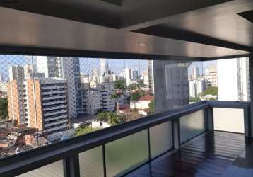 Apartamento com 4 quartos à venda na largo do campo grande, campo grande, salvador, 240 m2 por r$ 1.260.000