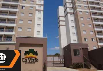 Apartamento para locação no condomínio la vista guadalajara em sorocaba pacote com condomínio e iptu r$ 2.950,00