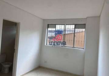 Studio com 1 dormitório para alugar, 14 m² por r$ 722,00/mês - jardim munhoz - guarulhos/sp