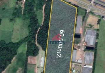 Área à venda, 60000 m² por r$ 3.800.000 - estância santa maria do laranjal - atibaia/sp