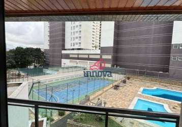 Apartamento com 4 dormitórios, 148 m² - venda por r$ 1.600.000 ou aluguel por r$ 7.000/mês - vila oliveira - mogi das cruzes/sp