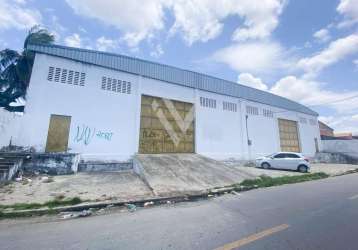 Galpão para locação em fortaleza, paupina, 2 banheiros, 4 vagas