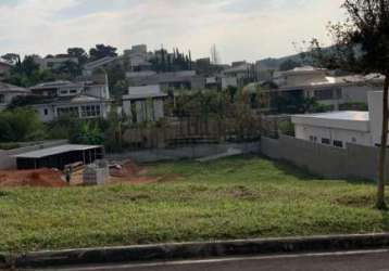 Terreno em condomínio fechado à venda na rua lucia ribeiro do valle nogueira, 210, loteamento residencial jaguari (sousas), campinas por r$ 650.000