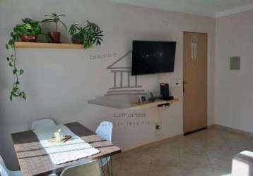 Apartamento com 2 quartos à venda no jardim miranda, campinas  por r$ 255.000