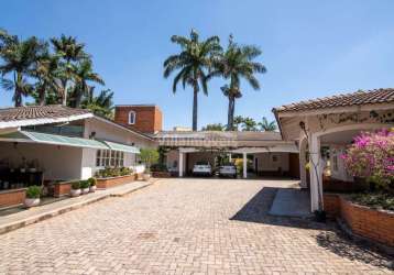 Casa em condomínio fechado com 5 quartos à venda no village sans souci, valinhos , 1200 m2 por r$ 8.200.000