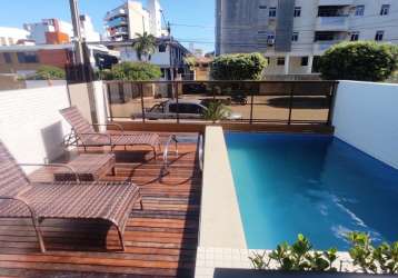 Ref: ap047 - flat à venda, joão pessoa, cabo branco, 2 quartos, mobiliado