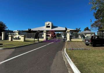 Terreno para venda, condomínio portal do japy golf club, na cidade de cabreúva.