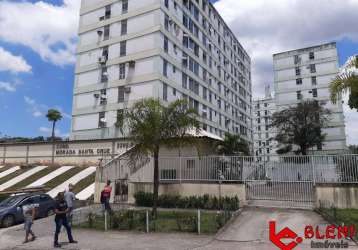 Apt de 2 quartos com rgi, em  santa cruz - rj