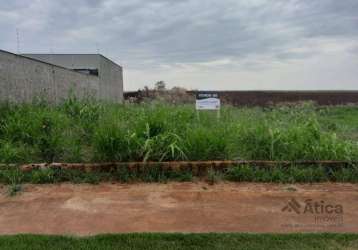 Terreno à venda, 250 m² por r$ 280.000,00 - parque tauá - londrina/pr