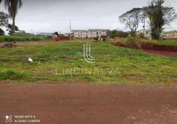 Terreno localizado no jardim universitário - próximo à unila e unioeste.