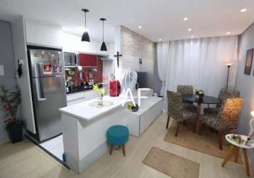 Magnifico apartamento ao lado do shopping andorinha com 3 dormitórios, varanda, vaga coberta, 56m²