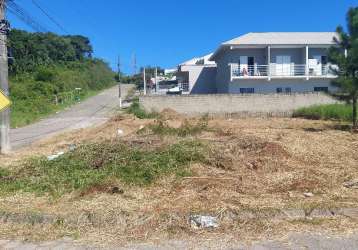 Oportunidade terreno de esquina a venda no bairro forquilhas em são josé sc