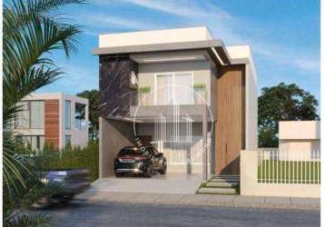 Casa com 3 dormitórios à venda, 152 m² por r$ 1.150.000,00 - beira rio - biguaçu/sc