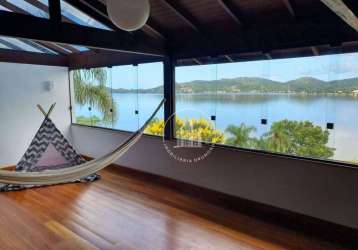 Casa com 3 dormitórios à venda, 250 m² por r$ 2.950.000,00 - lagoa da conceição - florianópolis/sc