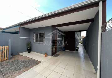 Casa à venda com ótimo espaço de terreno área gourmet no bairro  quississana, são josé dos pinhais,