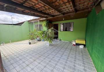 Casa com 2 quartos, amplo espaço de frente, à venda, bom jesus, são josé dos pinhais, pr