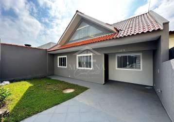 Casa com ático à venda no bairro bom jesus em são josé dos pinhais, pr