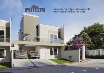 Casa duplex 3 suítes - residencial arizona, alto do calhau, 