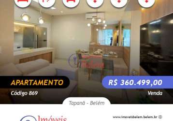 Imóveis belém vende alegro 3/4 c/ suíte, último andar