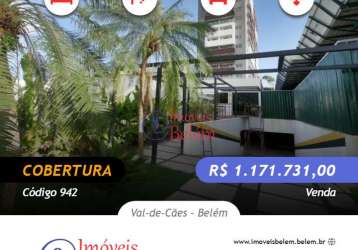 Imoveis belém vende breeze residence 2/4  cobertura na planta