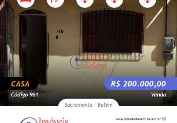 Imóveis belém vende casa próxima ao it center