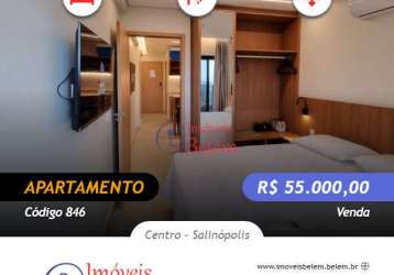 Apartamento (cota) para venda no resort salinas premium