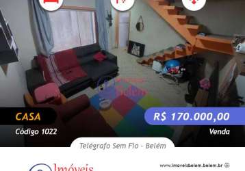 Imóveis belém vende casa no telégrafo.