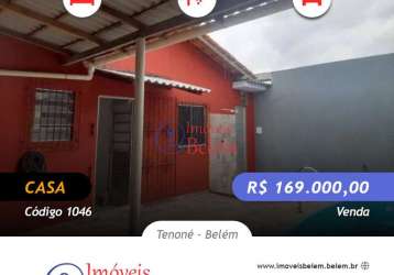 Imóveis belém vende casa no tenoné