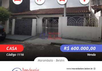 Imóveis belém vende casa na marambaia