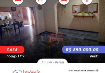 Imóveis belém vende casa espetacular na rua breves, jurunas!