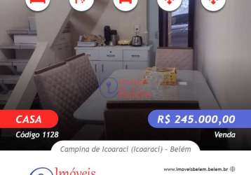 Imóveis belém vende casa em campina de icoaraci!