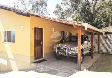 Casa em condomínio fechado com 2 quartos à venda na rua pará, --, araras, teresópolis por r$ 420.000