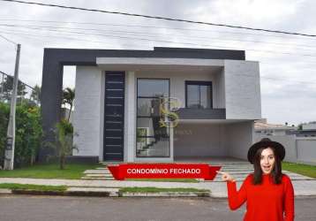 Casa com 4 suítes à venda, 252 m² por r$ 2.700.000 - condomínio shambala ii - atibaia/sp