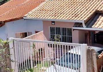 Casa com 2 dormitórios à venda, 62 m² - portão - atibaia/sp