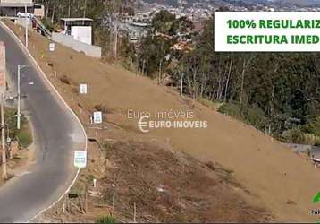 Terreno residencial à venda, parque guarani, juiz de fora - te0788.