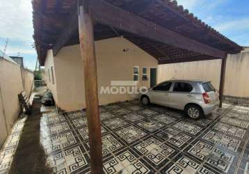 Casa residencial à venda, 3 quartos, 1 suíte, 5 vagas, nova uberlandia - uberlândia/mg