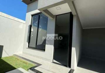 Casa residencial à venda, 3 quartos, 1 suíte, 2 vagas, quinta alto umuarama - uberlândia/mg