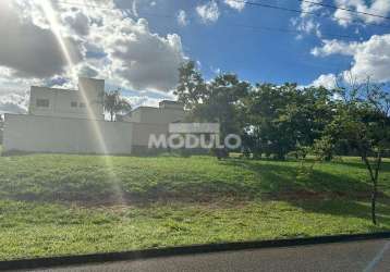 Lote em condomínio à venda, jardim botanico - uberlândia/mg