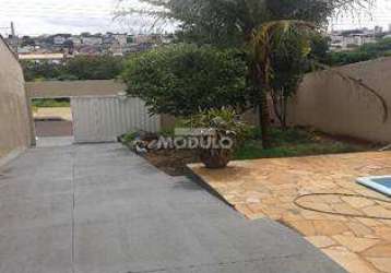 Casa residencial à venda, 2 quartos, 1 suíte, 4 vagas, jaragua - uberlândia/mg