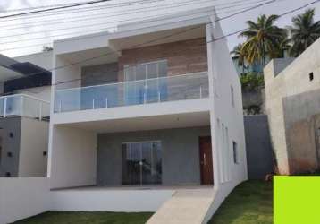 Casa 4 quartos em condominio fechado -lauro de freitas /ba