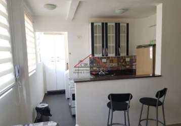 Apartamento com 1 quarto à venda na rua américo brasiliense, 2038, chácara santo antônio, são paulo por r$ 350.000