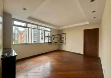 Aluguel, apartamento em andar alto - 3 quartos - 100 m² - piscina - bairro: sion / carmo