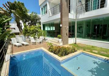 Casa com 4 suítes em alphaville salvador 1piscina espaço gourmet reformada